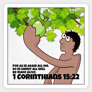 1 Corinthian 15:22 Sticker